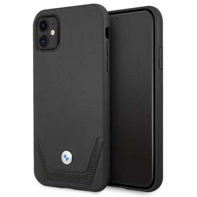 Etui BMW Perforate do Apple iPhone 11 Czarny