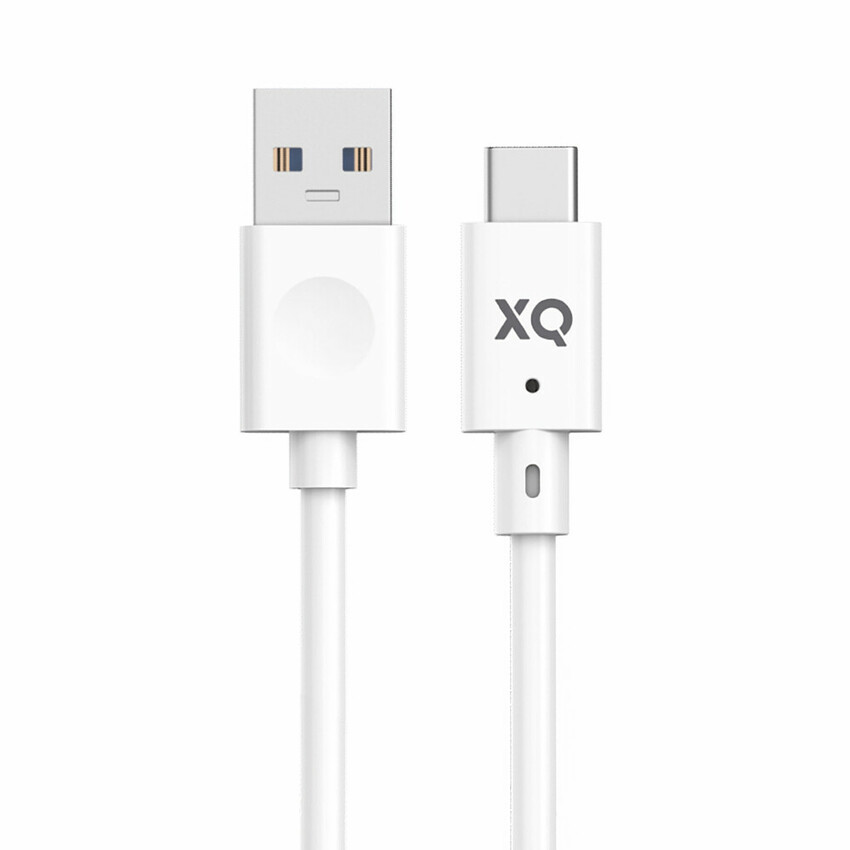 XQISIT Charge & Sync USB-A to USB-C 1,5m Biały - kabel USB-C