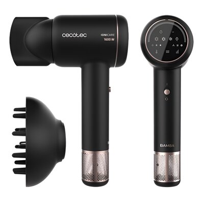 Suszarka CECOTEC IoniCare RockStar Ion Touch Czarny 1600W