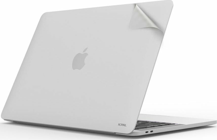 JCPal MacGuard Two-In-One Skin set (Top Skin+Back Skin) Srebrny - folia MacBook Air 15 (M2, M3, M4)
