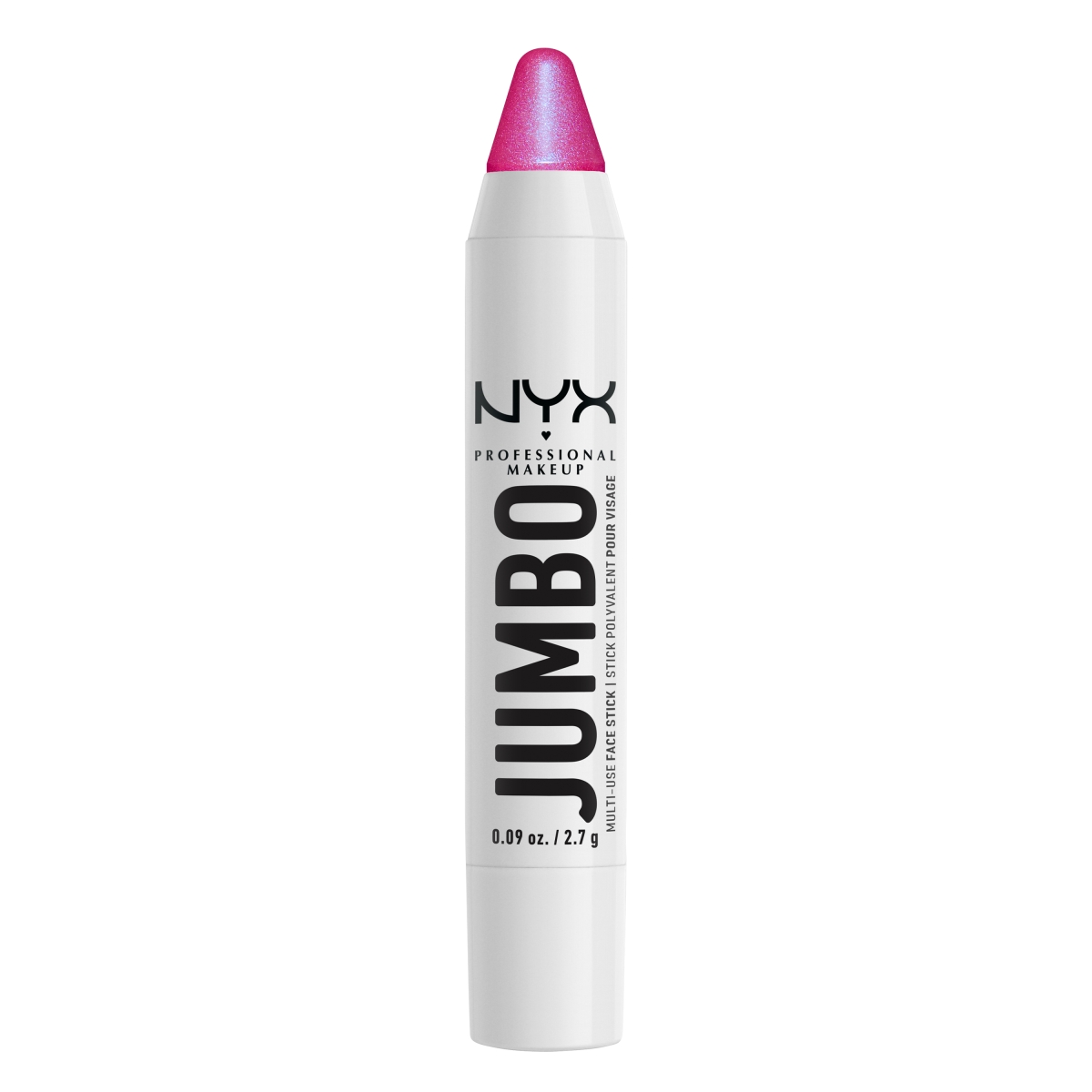NYX Professional Makeup Jumbo Highlighter Stick rozświetlacz w kredce do twarzy blueberry muffin, 2,7 g