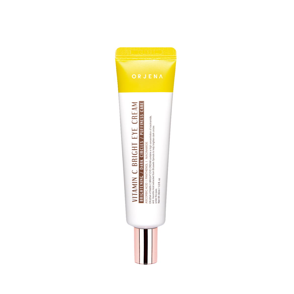 Orjena Vitamin C Bright Eye Cream rozświetlający krem pod oczy z witaminą C, 30 ml