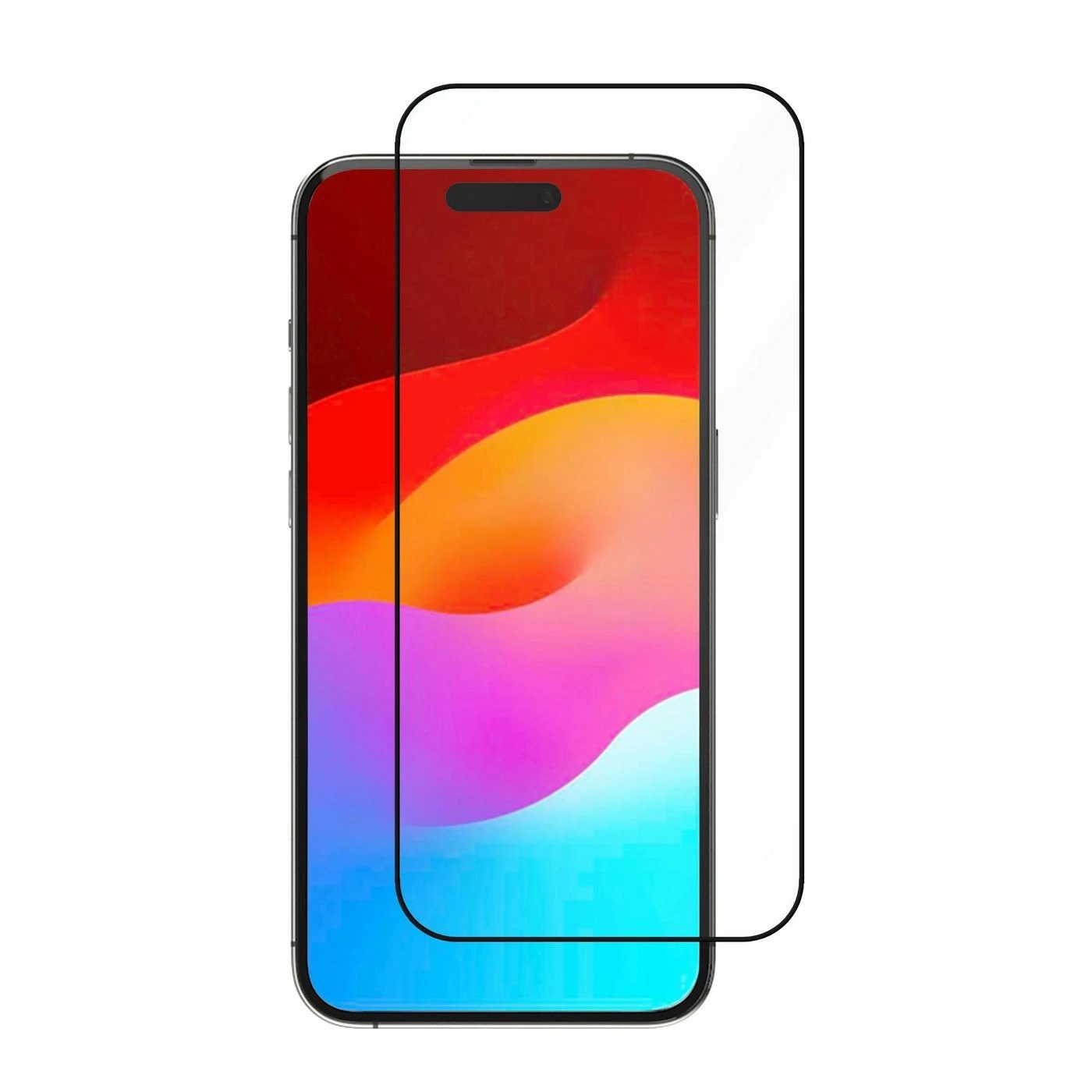 eStuff Tempered Glass Full iPhone 15 Pro Max - szkło ochronne