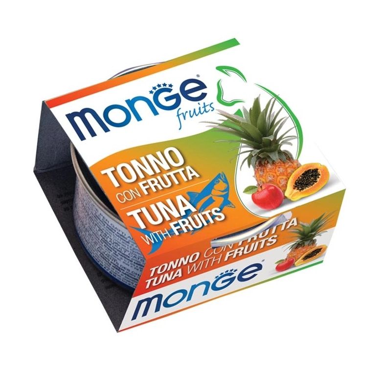 MONGE Fruit Karma dla kota Tuńczyk z owocami 80 g