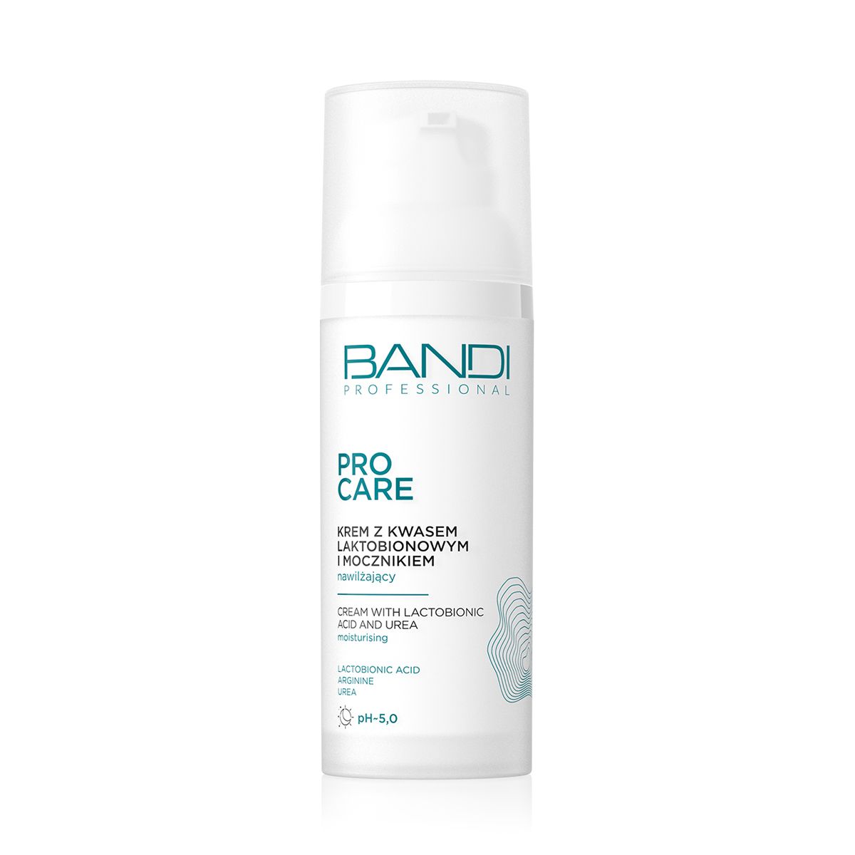 Bandi Professional Pro Care krem z kwasem laktobionowym i mocznikiem do cery naczynkowej, 50 ml