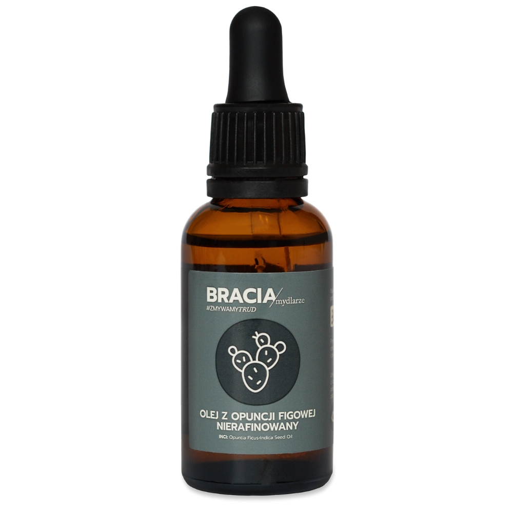 Bracia Mydlarze zimnotłoczony olej z nasion opuncji figowej, 30 ml