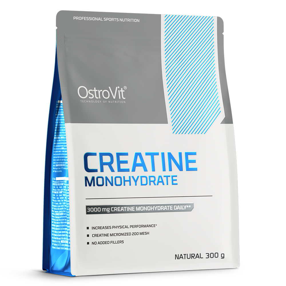 OstroVit Monohydrat Kreatyny 300 g o smaku naturalnym