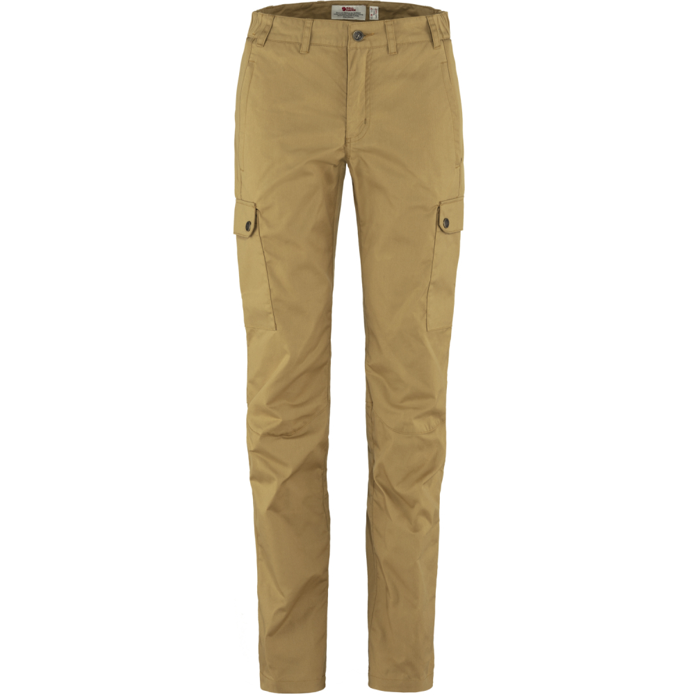 Damskie spodnie trekkingowe Fjallraven Stina Trousers Regular buckwheat brown  - 42