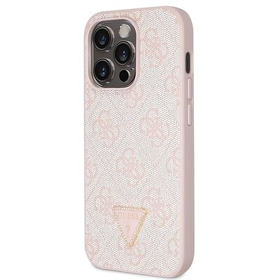 Etui GUESS Crossbody 4G Metal Logo do Apple iPhone 15 Pro Max Różowy