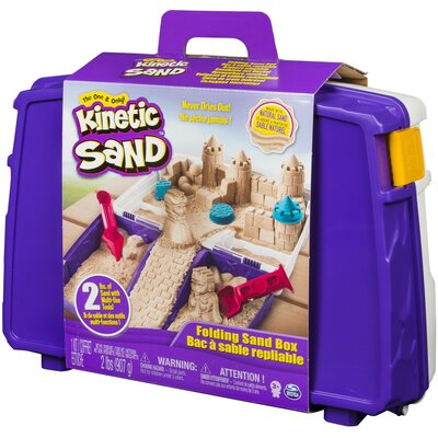 Piasek kinetyczny SPIN MASTER Kinetic Sand Walizka Zamek 6037447