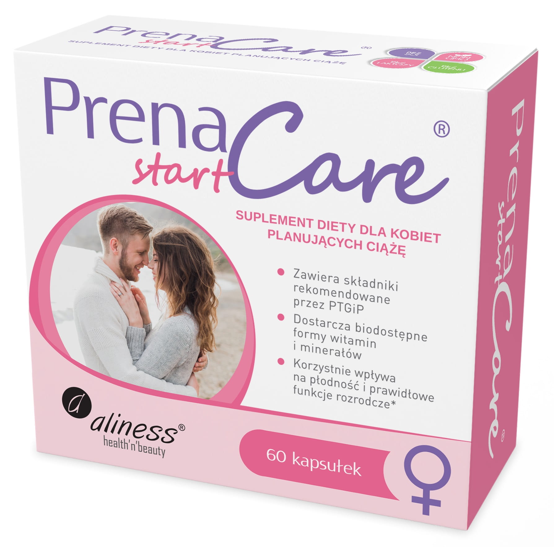 Aliness PrenaCare suplement diety START dla kobiet, 60 kaps./1 opak.