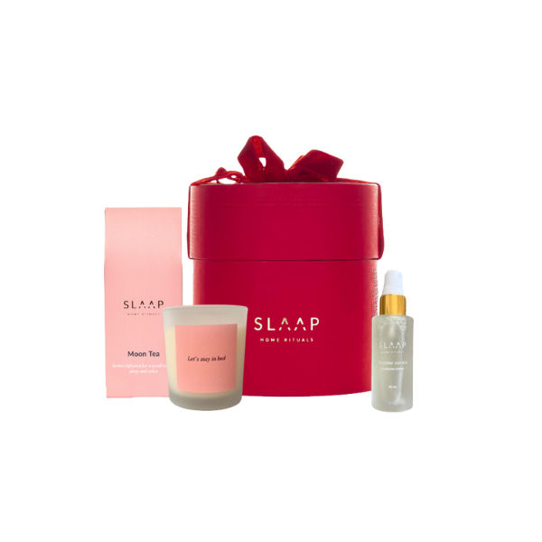 Slaap Home Rituals Zestaw Oh! My Soul! zestaw: herbatka na sen Moon Tea, 40 g + świeca sojowa "Let's Stay In Bed", 165 ml + mgiełka zapachowa do sy...