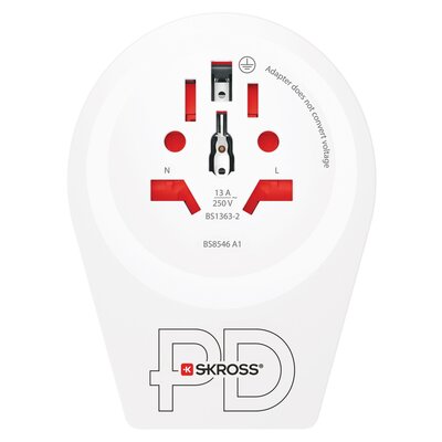 Adapter podróżny SKROSS C20PD (Globalny - Europa)