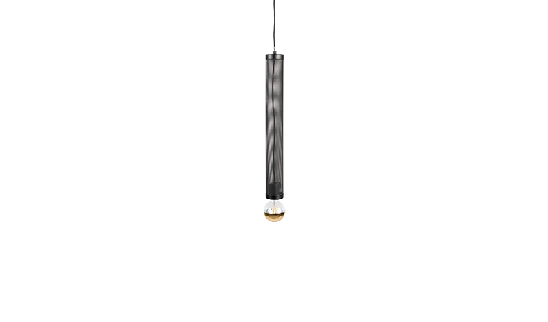 Bold Monkey - Lampa wisząca SWEET MESH (rozmiar M, czarna)
