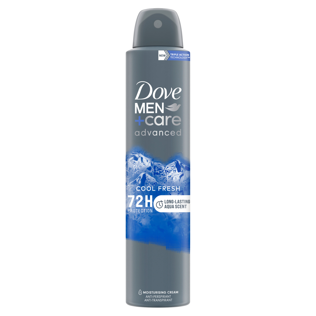 Dove Men + Care Advanced Cool Fresh Antyperspirant w aerozolu dla mężczyzn, 200 ml
