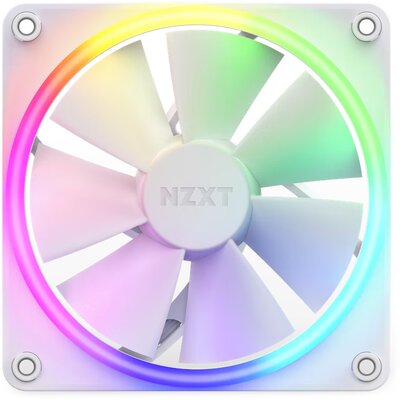 Wentylator NZXT F120 RGB PWM Biały