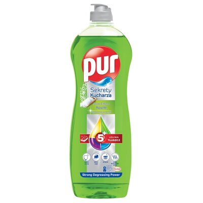 Płyn do mycia naczyń PUR Sekrety Kucharza Apple 750 ml