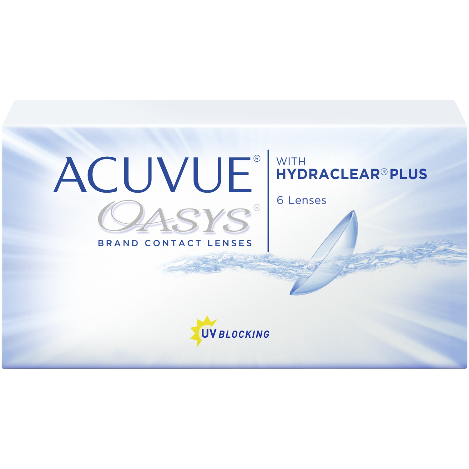 Acuvue Oasys dwutygodniowe soczewki kontaktowe moc -3.75, 6 szt./1 opak.