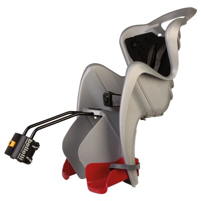 Fotelik rowerowy BELLELLI Mr Fox Standard Tylny Rura podsiodłowa 22kg Srebrny