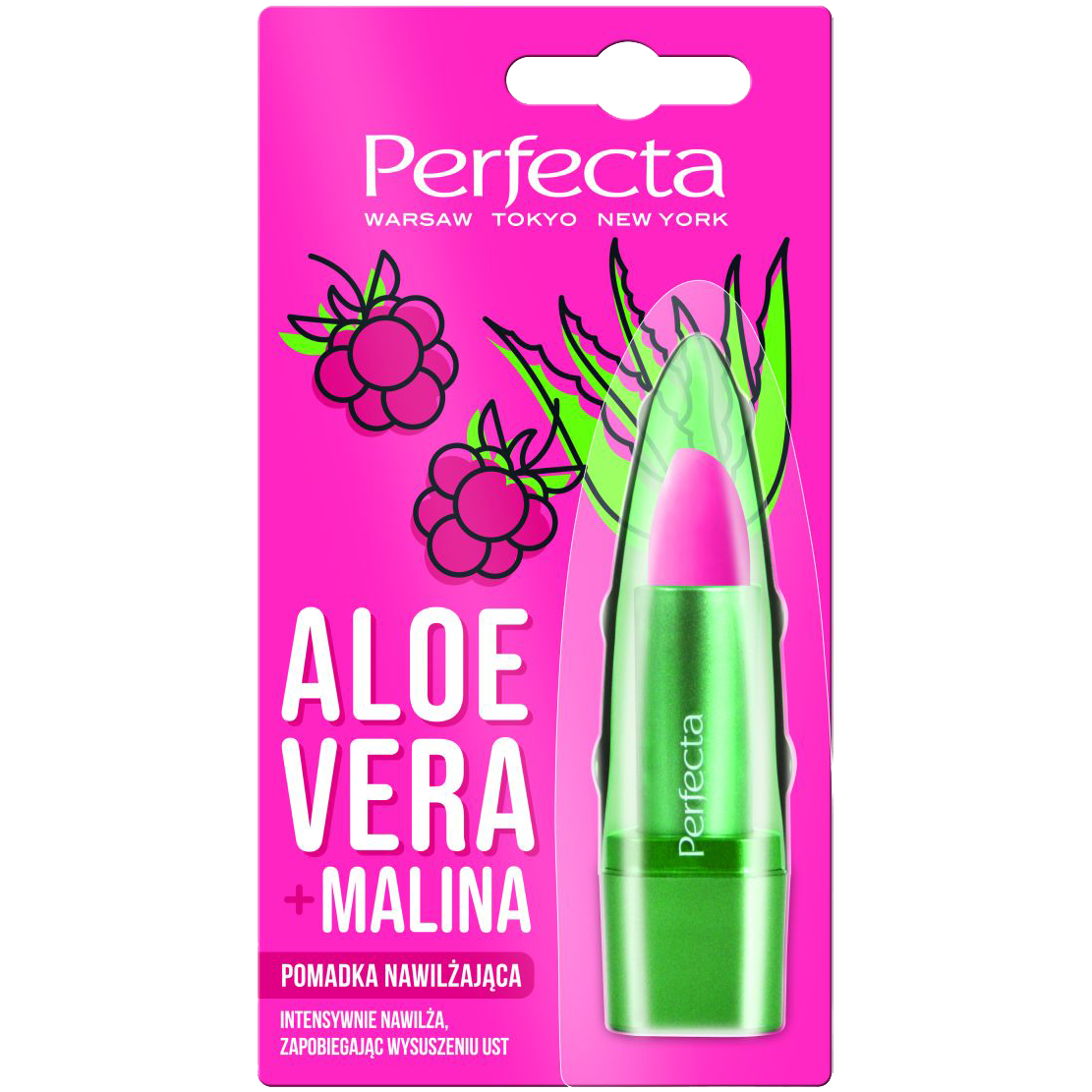 Perfecta Aloe Vera ochronna pomadka do ust, 20 ml