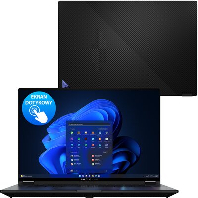 Laptop ASUS ROG Flow X16 GV601VI-NL008W 16" 240Hz i9-13900H 16GB RAM 1TB SSD GeForce RTX4070 DLSS 3 Windows 11 Home
