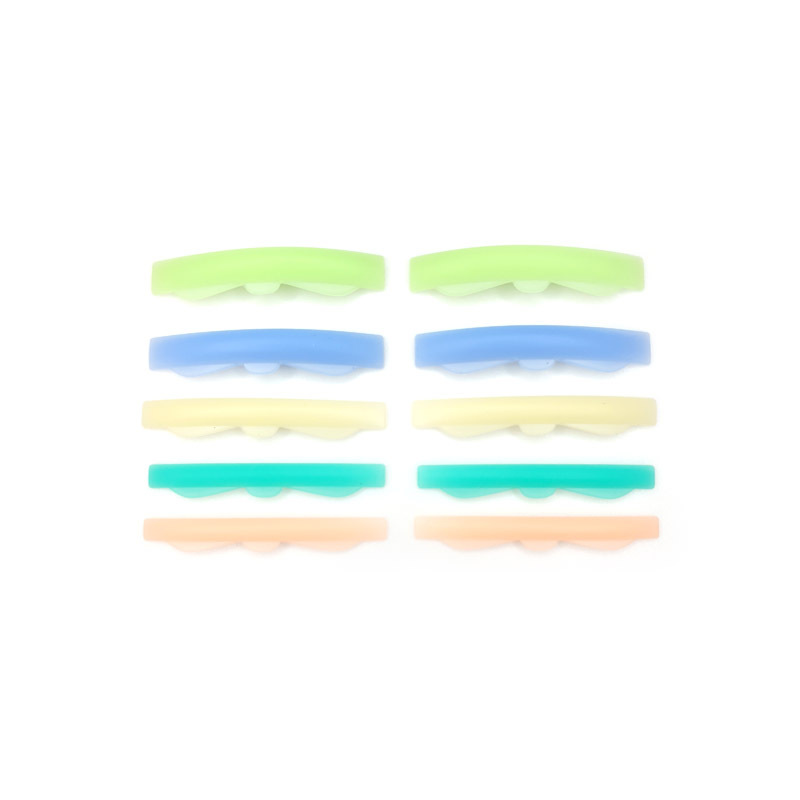 Looksus Lashes Silicone rods silikonowe wałki do liftingu rzęs color mix, 5 par