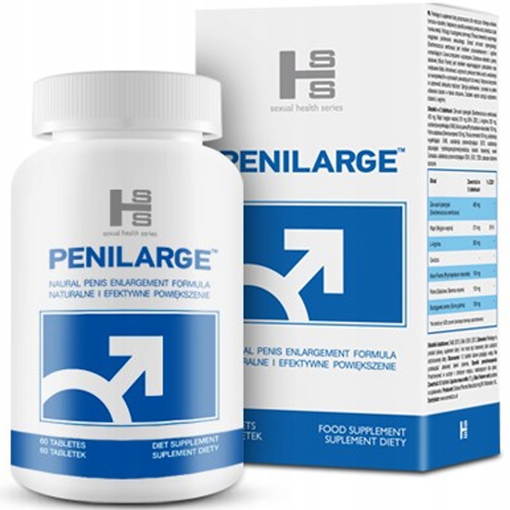 Sexual Health Series Penilarge suplement diety na powiększenie penisa, 60 tab./1 opak.