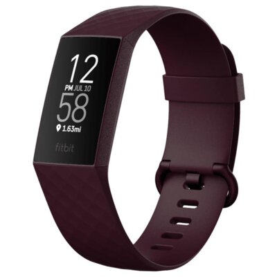 Smartband Google FITBIT Charge 4 GPS Bordowy