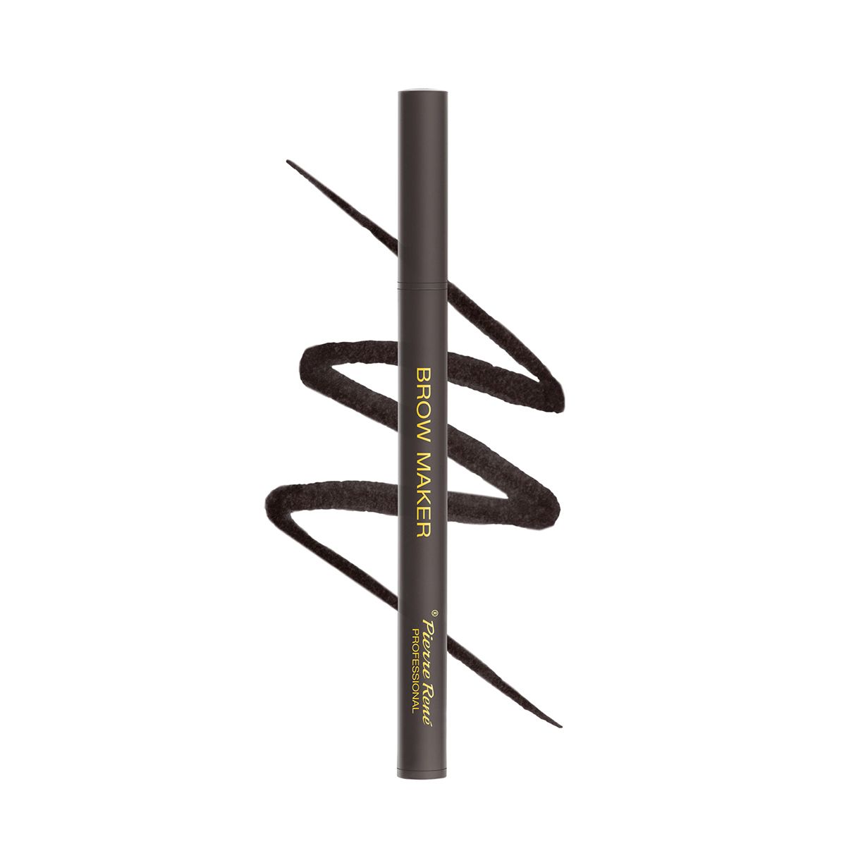 Pierre René Professional Brow Maker pisak do brwi dark brown, 0,5 ml