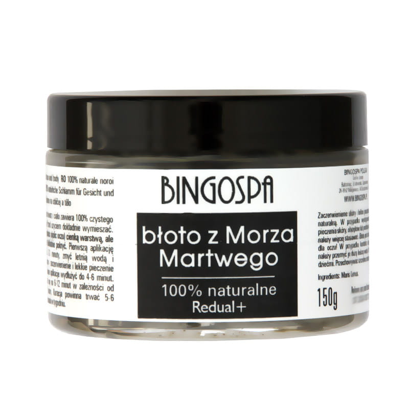 Bingospa Redual+ błoto morze martwe 100 %, trądzik łojotok, 150 g