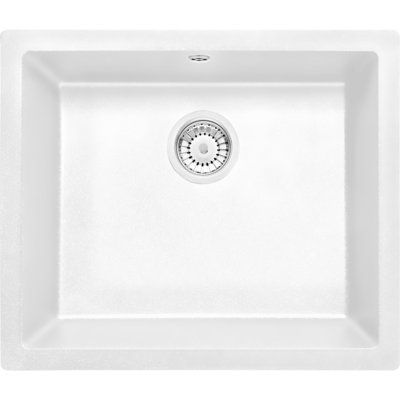 Zlewozmywak jednokomorowy DEANTE Corda ZQA A10C Alabaster 46x55