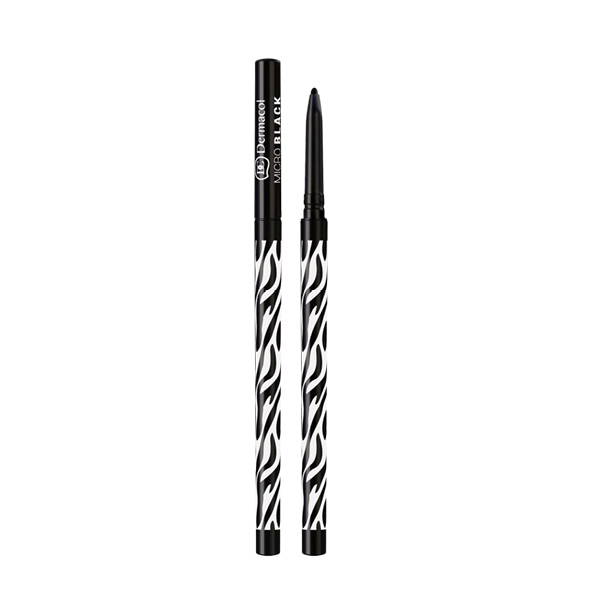 Dermacol matowa kredka do oczu black, 1 g