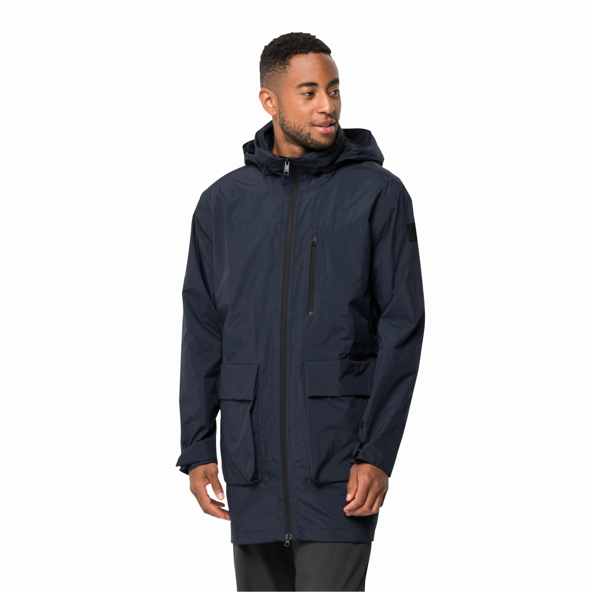 Męska parka jack Wolfskin NORDEN PORT PARKA M night blue - XXXL