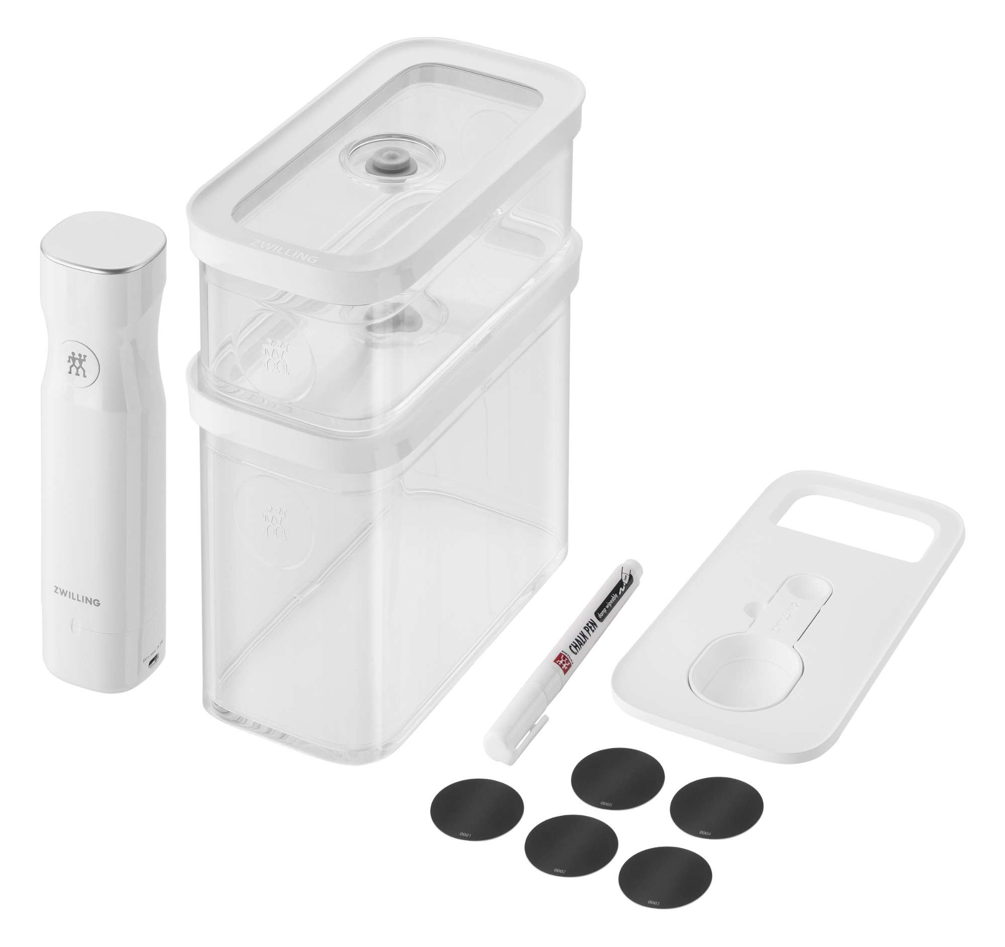 Zwilling - Zestaw 2 pojemników plastikowych M Fresh&Save Cube