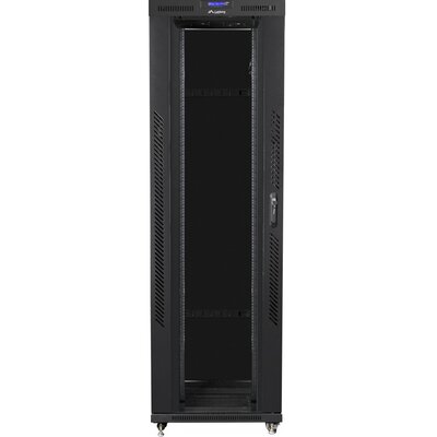 Szafa RACK LANBERG 19" 42U FF01-8242-12BL 800 x 1200 mm, Stojąca Czarny