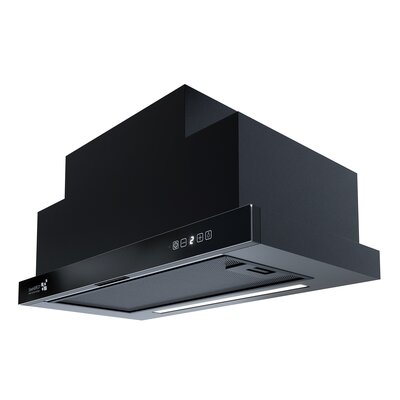 Okap SEENERGY Telescopica LED 90 BL Czarny 785m3/h 65dB klasa A