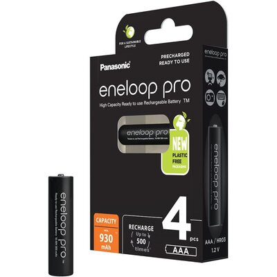 Akumulatorki AAA 930 mAh PANASONIC Eneloop Pro (4 szt.)
