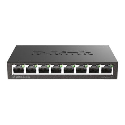 Switch D-LINK DGS-108 Gigabit Ethernet, 8 portów