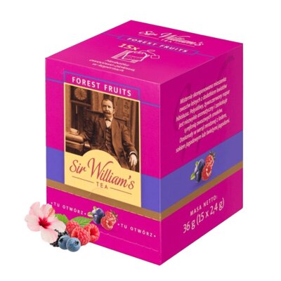 Herbata SIR WILLIAMS Forest Fruits (15 sztuk)