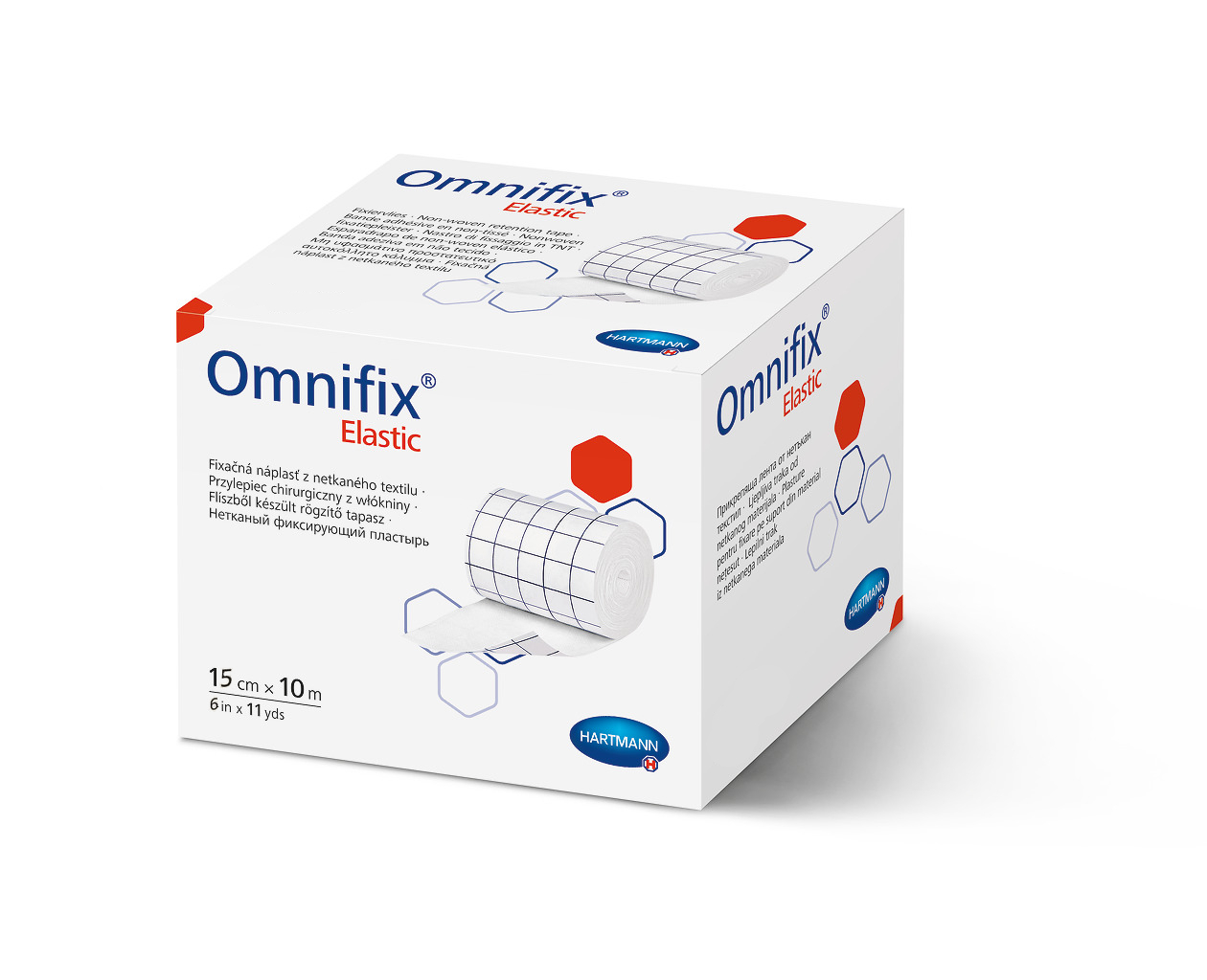 Omnifix Elastic, przylepiec chirurgiczny z włokniny, 15 cm x 10 m