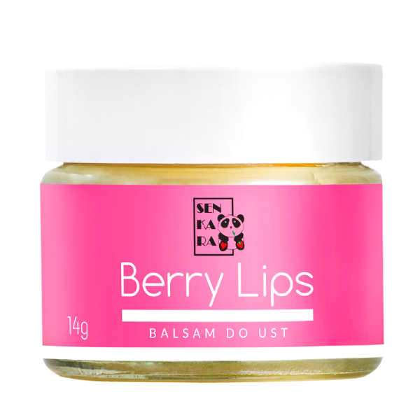 Senkara Berry Lips malinowy naturalny balsam do ust, 14 g