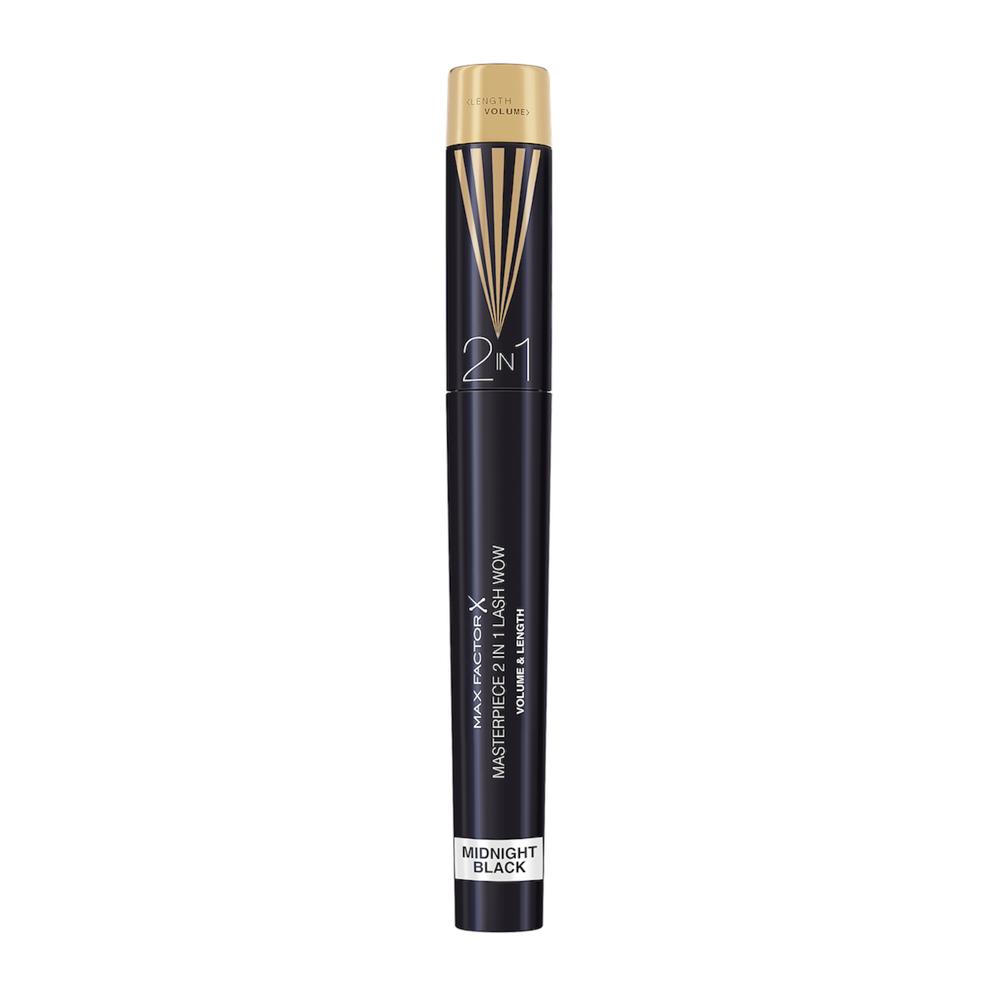 Max Factor Masterpiece 2w1 Lash Wow wydłużający i nadający objętość tusz do rzęs 003 midnight black, 7 ml