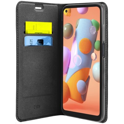 Etui SBS Wallet Case Lite do Samsung Galaxy A12 Czarny