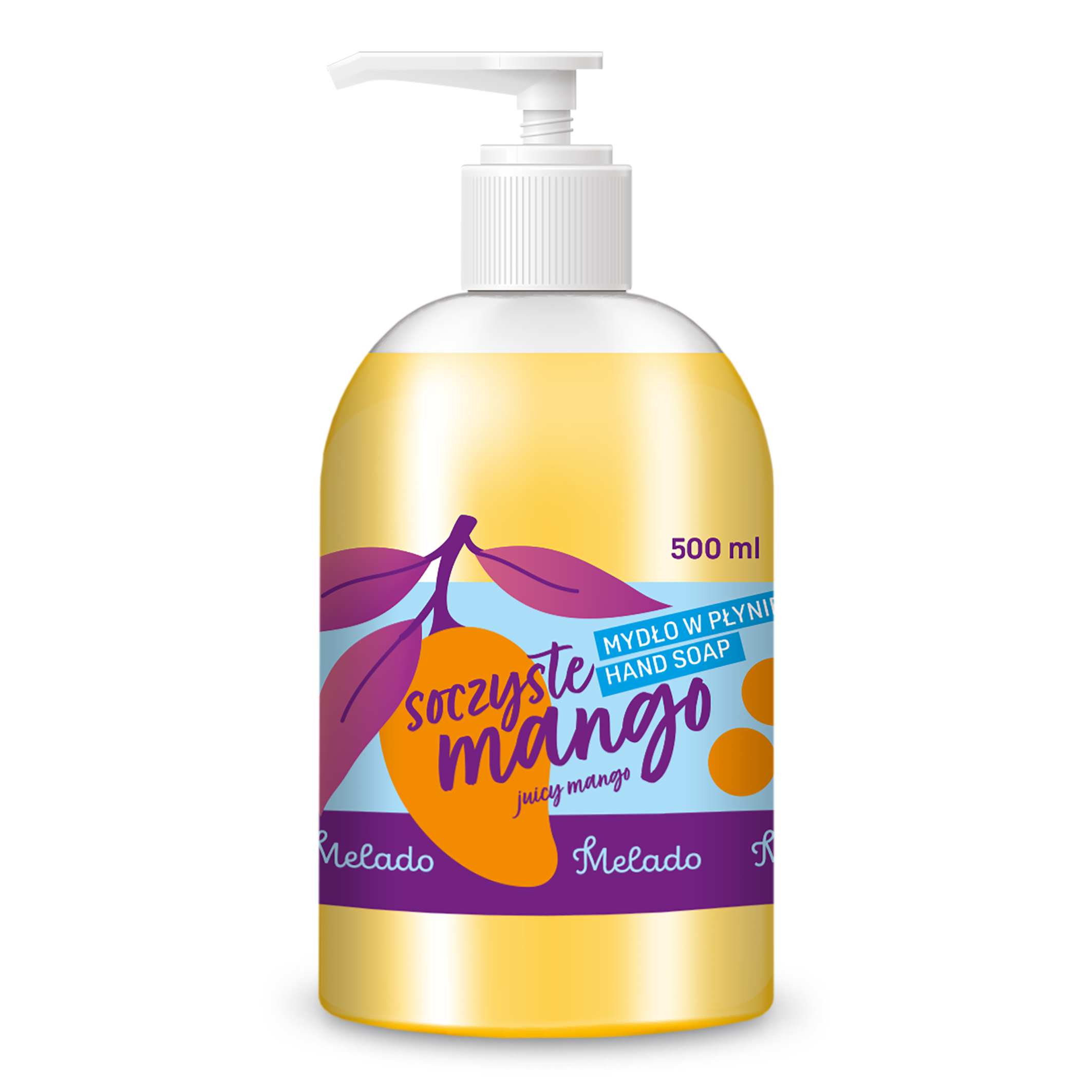 Melado Juicy Mango mydło w płynie, 500 ml