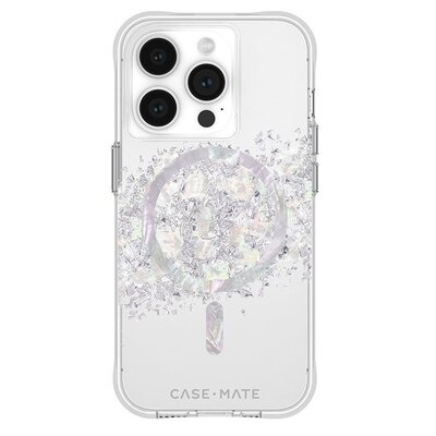 Etui CASE-MATE Karat MagSafe do Apple iPhone 15 Pro Przezroczysto-szary