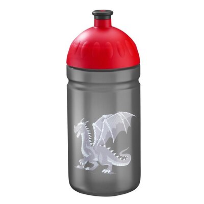 Bidon STEP BY STEP Dragon Drako 500 ml Szaro-czerwony
