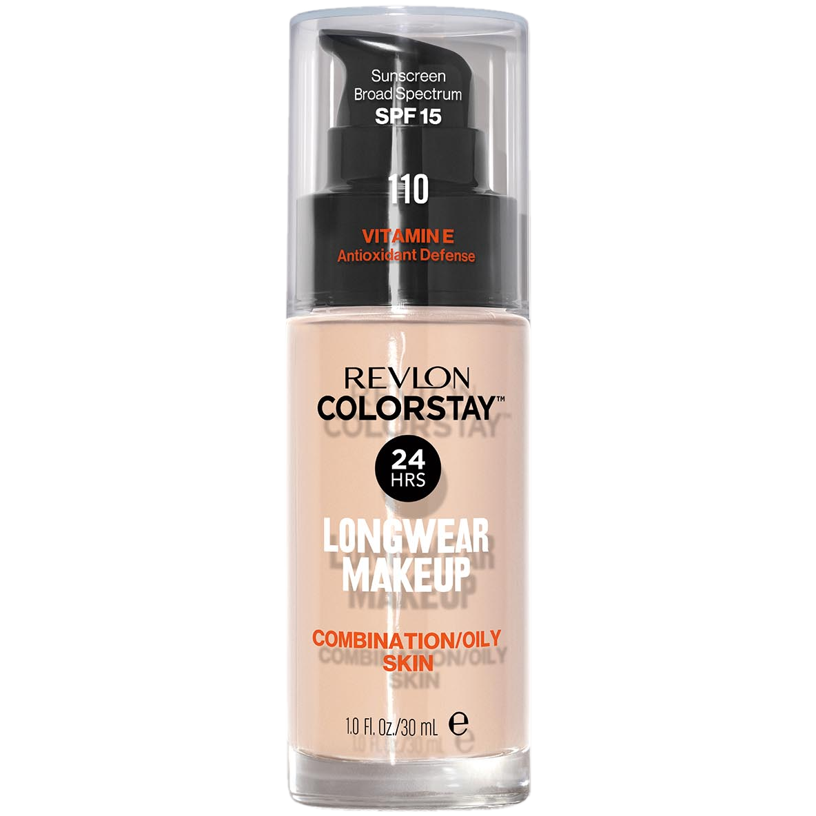 Revlon Colorstay podkład z pompką i SPF15 do cery mieszanej i tłustej 110 ivory, 30 ml