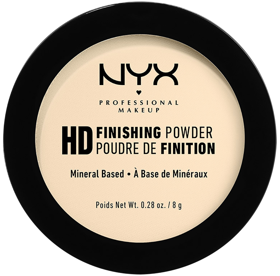 NYX Professional Makeup High Definition puder do twarzy banana, 8 g