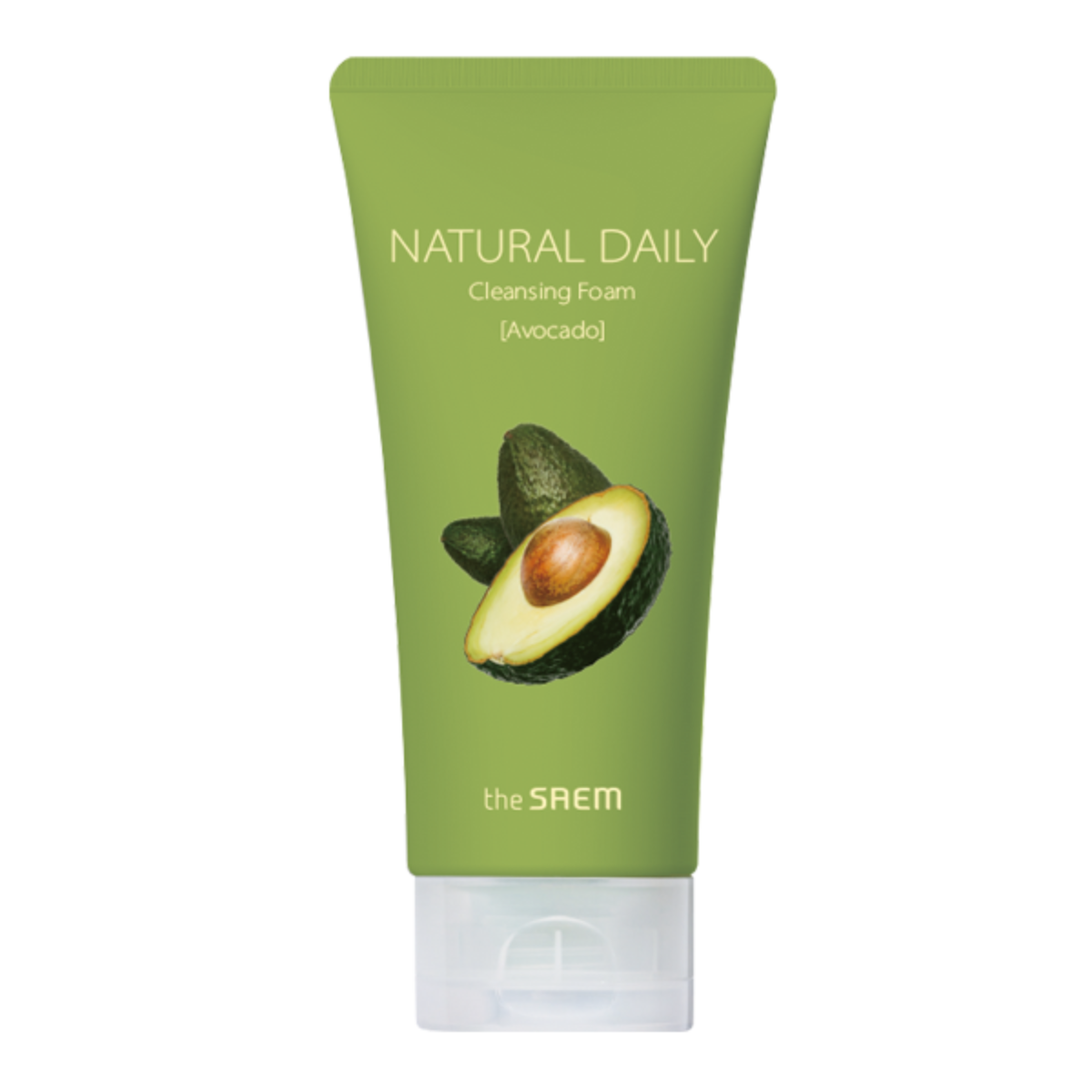 The Saem Natural Daily oczyszczająca pianka do mycia twarzy avocado, 150 ml