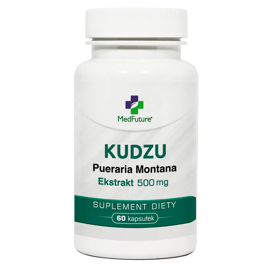 MedFuture  Kudzu ekstrakt 500 mg, 60 kapsułek